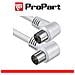 Cavo Antenna Tv Iec 5m Sp-pr 90 Bianco - Foto miniatura 1